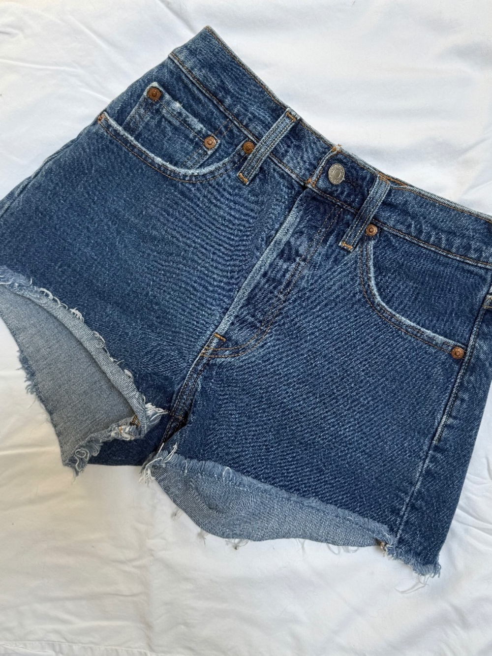 Levi's 501 denim jean shorts